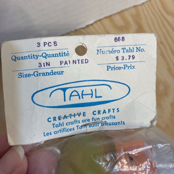 Vintage Set of Wisemen Doll Heads - Picture 2 of 2